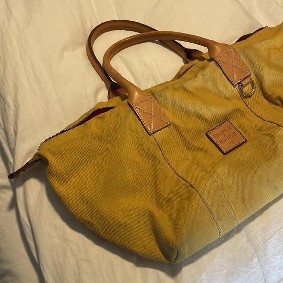 Dooney & Bourke Canvas Duffle Hand Bag - Picture 2 of 5